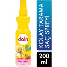 Dalin 200 Ml Kolay Tarama Saç Spreyi Bebeğinizin Saçlarını Yumuşatan Doğal Formül