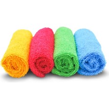 Wilma Çok Amaçlı 4 Lü Mikrofiber Temizlik Bezi (2 Adet)