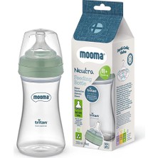 Mooma Neutra Tritan Biberon 250 ml 18+ Ay Hızlı Akış Çağla Yeşili (5 Adet)