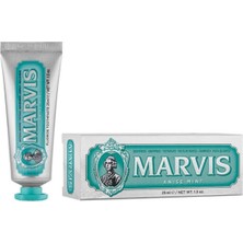 Marvis Anason ve Nane Özlü Koruyucu Diş Macunu 25 ml Ferahlatıcı Aroma ile Ağız Bakımı