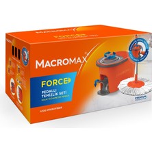 Macromax Force Pedallı Otomatik Temizlik Seti 3 Adet
