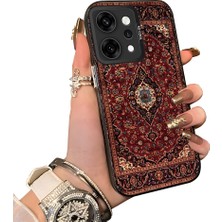 HONTINGA Oppo Reno 14 Pro 5g ile Uyumlu Kılıfı Silikon Kenar Sert Arka Düşüme Önleyici Basitlik Anti Düşme Kamera Korumali Halı Desen Telefon Kılıfı Kadın ve Erkek Için Uygundur K1-0616