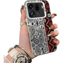 HONTINGA Oppo Find X9 Pro 5g ile Uyumlu Kılıfı Silikon Kenar Sert Arka Düşüme Önleyici Basitlik Anti Düşme Kamera Korumali Halı Desen Telefon Kılıfı Kadın ve Erkek Için Uygundur K1-0700
