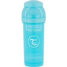 Twistshake Anti-Kolik Biberon 2+M 260ML Mavi (3 Adet)