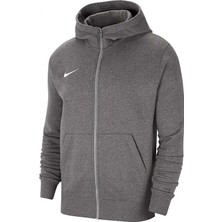 Nike Park 20 Fleece Sweatshirt Erkek Çocuk Kapüşonlu Gri Desenli Sezonluk CW6891-071