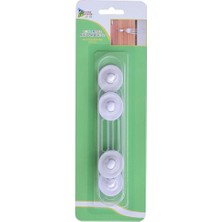Çok Amaçlı Kilit Mini+Midi 2 Adet Beyaz (3 Adet)