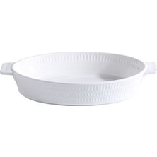 Touch Me Porselen Oval Fırın Kabı 30 cm 4 Adet
