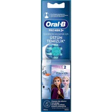 Oral-B Frozen Şarjlı Diş Fırçası Yedek Başlığı Beyaz 2'li