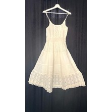 Aashiv's Collection Plaj Elbisesi Pamuklu Askılı