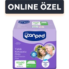 Canped Yatak Koruyucu Örtü 30'lu 3 Adet