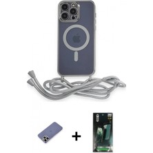 Marsilyan™- iPhone 12 Pro Kılıf Eksen Özel Seri - Şeffaf 360 Full Body Arka Koruyucu + Metal Kamera Lens Koruma Cam - Gd