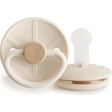 Frigg Little Viking Silikon Emzik Cream 6-18 Ay (3 Adet)