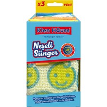 Klen Hauss Neşeli Sünger 3'lü 2 Adet