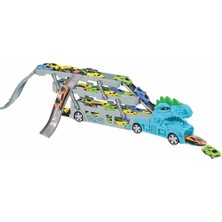 King Toys Yeşil Arabalı Tır (5 Adet)
