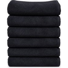 Hepsine Rakip 6'lı Paket Boya Tutmayan Mikrofiber El Yüz Havlusu 50 x 90 cm