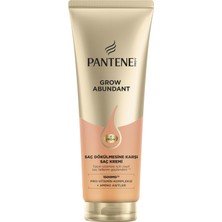 Pantene Grow Abundant Dökülme Karşıtı Saç Kremi 250 ml 3 Adet