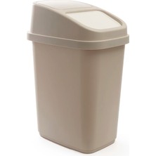 Matmel Vinto Çöp Kovası - Bej - 17 Lt