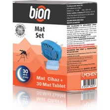 Bion Mat Cihaz + 30 Mat Tablet Set 5 Adet