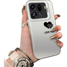 HONTINGA Oppo Find X9 Pro 5g ile Uyumlu Kılıfı Silikon Kenar Sert Arka Düşüme Önleyici Basitlik Anti Düşme Kamera Korumali Kalp Desen Telefon Kılıfı Kadın ve Erkek Için Uygundur K1-0710