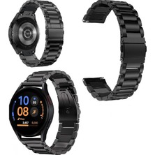 Fibaks Galaxy Watch 46 mm (22 mm) Krd-04 Akıllı Saat Kordonu Metal Kordon Kayış Bileklik