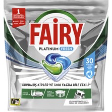 Fairy Platinum Fresh Tablet 30'lu 447 G 5 Adet