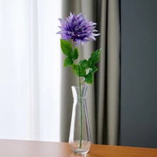 Matmel Dekoratif Dahlia Mor Yapay Çiçek - 64 cm