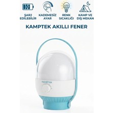 Kamptek Kamp Teknolojisi Fener Şarjlı Kamp Tipi Kamp Çadır Aydınlatma Lamba 34 LED