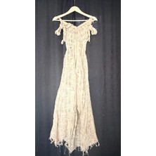 Aashiv's Collection Plaj Elbisesi Pamuklu Askılı