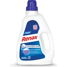 Renax 2.52 L Sıvı Çamaşır Deterjanı 10 Yıkama Beyazlar ve Renkliler İçin Üstün Temizlik