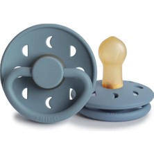 Frigg Moon Kauçuk Emzik - Stone Blue 0-6 Ay (3 Adet)