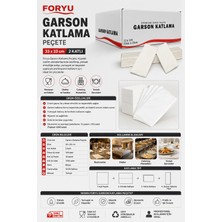 Foryu Garson Katlama Peçete 33X33-12X100 2 Katlı