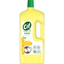 Cif Krem Yeni Nesil Yüzey Temizleyici Limon 1500 ml 2 Adet