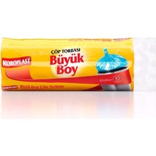 3 Adet Koroplast Çöp Torbası Büyük Boy 10 Lu