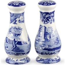 Spode Blue Italıan Tuzluk & Biberlik 16 cm