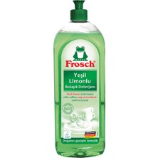 Frosch 750 ml Limonlu Bulaşık Deterjanı Cilt Dostu pH Nötr Özellikte Etkili Temizlik