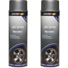 Motip Universal Akrilik Sprey Jant Boyası Parlak Gümüş 500ML 2 Adet