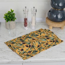 Matmel Soft Olive Mutfak Havlusu - Hardal - 40X66 cm