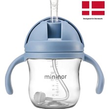 Mininor Tritan Alıştırma Bardağı 220 ml - Nordic Sky Blue (3 Adet)