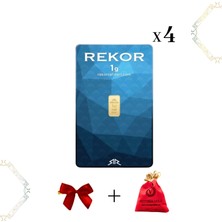 Victoria 4 Adet 1 gr 24 Ayar Altın ( Rekor )