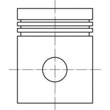 Mahle Depomix Motor Piston Segman 79.00 Std Astra G-H Meriva A-Vectra C-Zafira B 1.6 16V Z16XEP 77KW-101PS 79 .00 4 Sil 012PI00021100