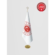 Bilsan Dışişleri Bakanlığı Makam Bayrağı - Saçaksız Gold Set