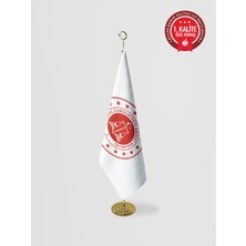 Bilsan Adalet Bakanlığı Makam Bayrağı - Saçaksız Gold Set