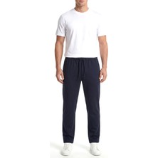 Boss Erkek Regular Fit Beli Lastikli ve Ip Bağlamalı Düz Paçalı Lacivert Pantolon 50558675-404