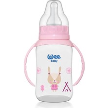 744 Wee Baby Kulplu Pp Biberon 150ML Pembe (3 Adet)