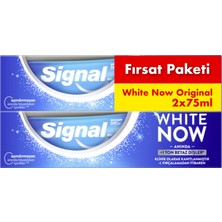 Signal Whıte Now Original Diş Macunu 2X75ML 2 Adet