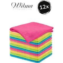 Wilma Secret Mikrofiber Temizlik Bezi 36 Adet 30×30