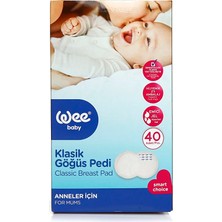 Wee Baby Klasik Göğüs Pedi 40 Adet (2 Adet)