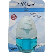 Wilma Secret Küre Oda ve Araç Kokusu Fresh Okyanus Aromalı - Ortam Koku Giderici (4 Adet)