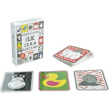 DIYTOY Dıy Toy Bebeğimin Ilk Zeka Kartları 0-12 Ay (4 Adet)