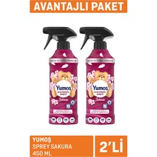 Yumoş Sprey Sakura 2 x 450 ml